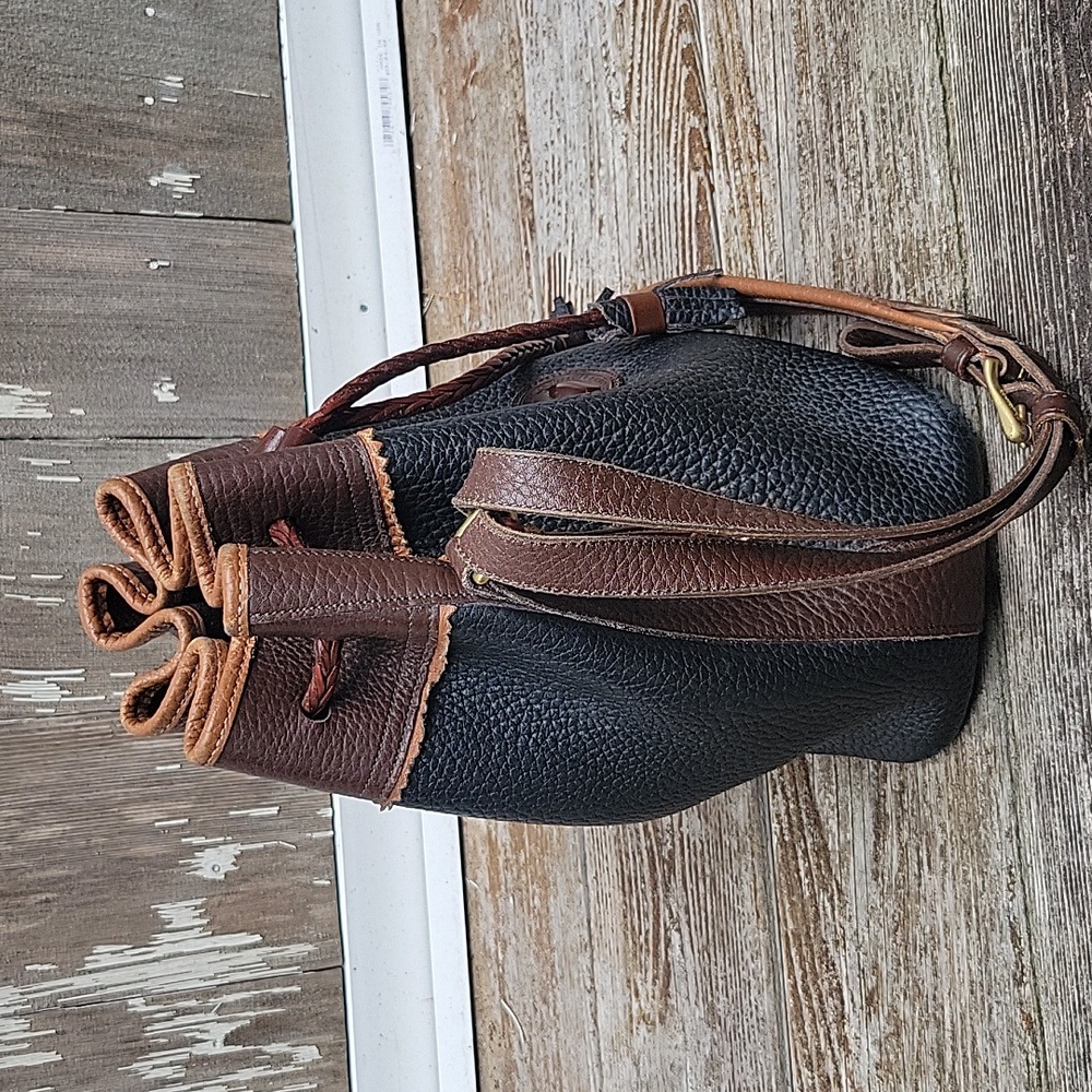 Vintage Dooney and Bourke Teton Drawstring Bucket Bag - Picture 12 of 16
